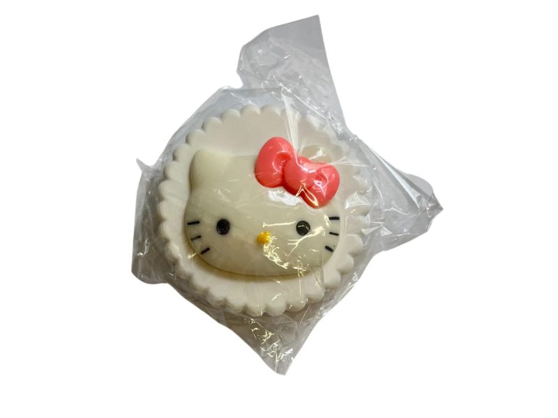 Hello Kitty -figuurin piilolinssien säilytyssetti, Väri: valkoinen