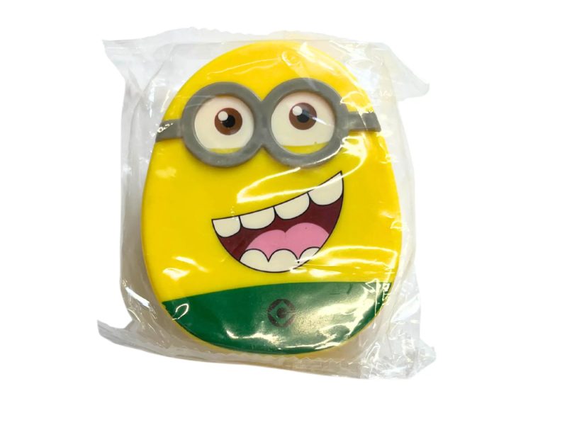Minion-hahmon piilolinssien säilytyssetti, väri: vihreä