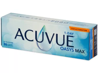 Acuvue Oasys 1-Day Max For Astigmatism (30 kpl)