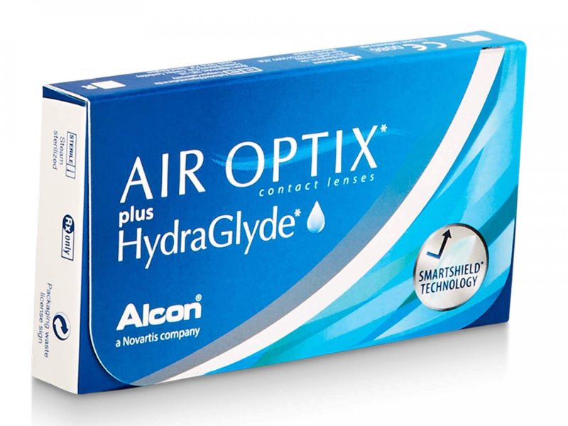 Air Optix plus HydraGlyde (3 kpl)