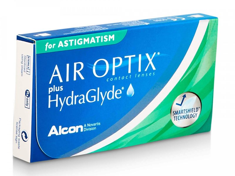 Air Optix plus HydraGlyde for Astigmatism (3 kpl)