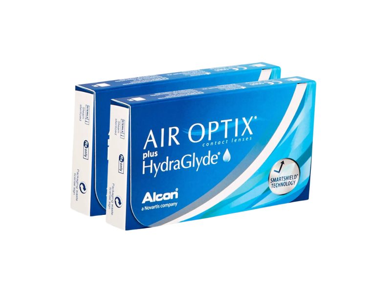 Air Optix plus HydraGlyde (12 kpl)