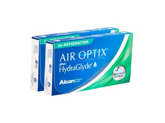 Air Optix plus HydraGlyde for Astigmatism (12 kpl)