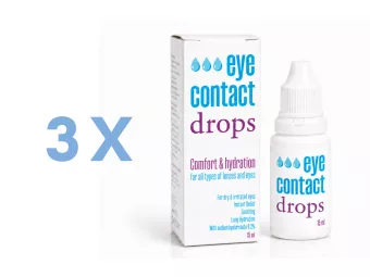 EyeContact Drops (3x15ml)
