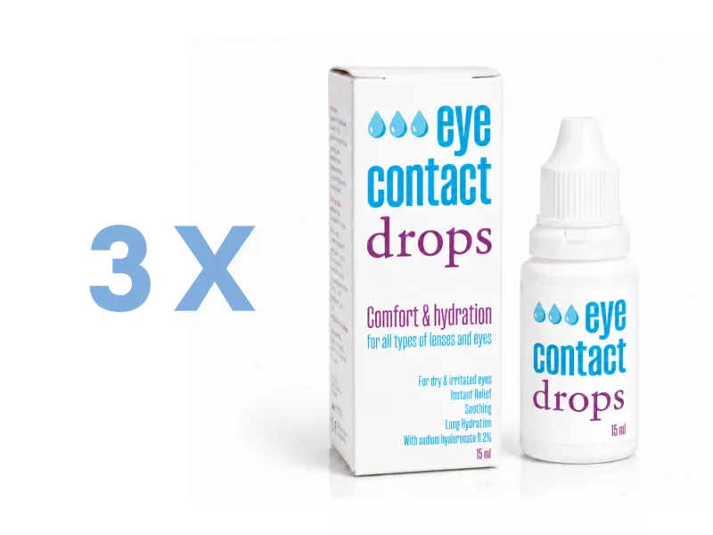 EyeContact Drops (3x15ml)