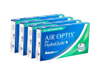 Air Optix plus HydraGlyde for Astigmatism (24 kpl)