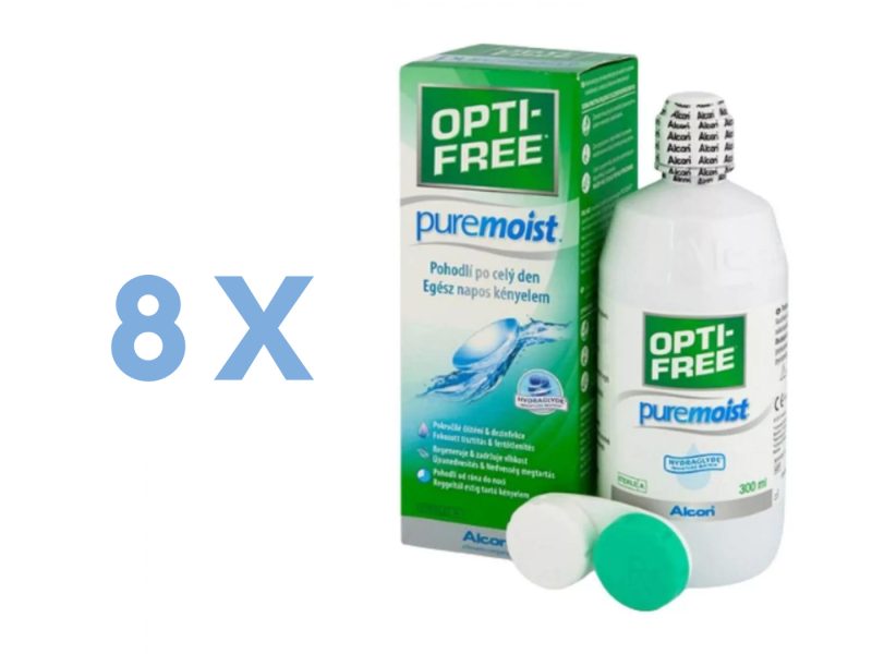 OPTI-FREE PureMoist (8 x 300 ml)