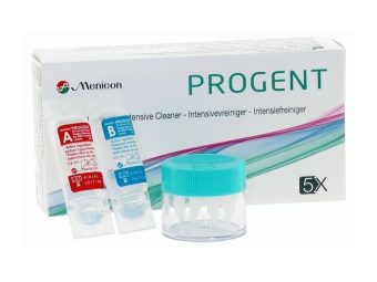   Progent SP-Intensivreiniger (2x5 db), proteiineja poistava hoitoaine - koville piilolinsseille