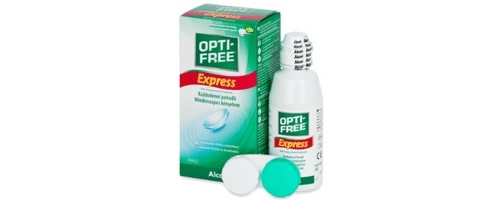 OPTI-FREEExpress 120 ml -piilolinssineste säilytyskotelolla