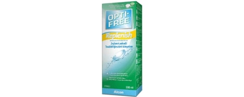 OPTI-FREE Replenish 300 ml -piilolinssineste säilytyskotelolla